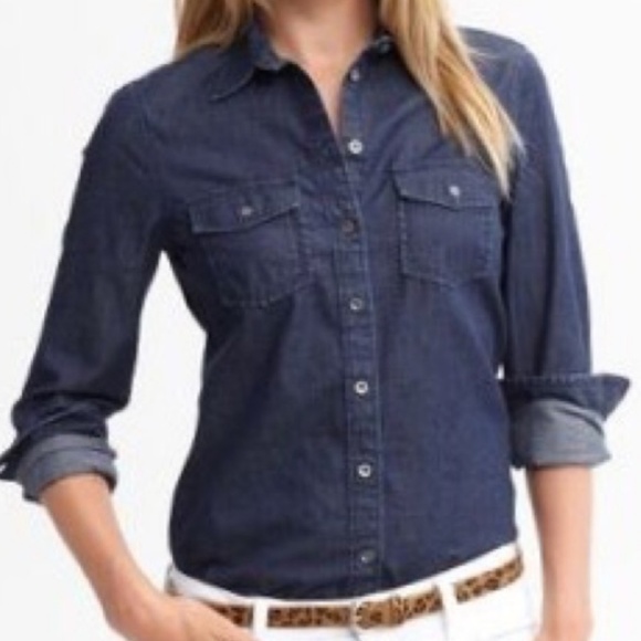 Banana Republic Tops - Banana Republic Denim Button Down